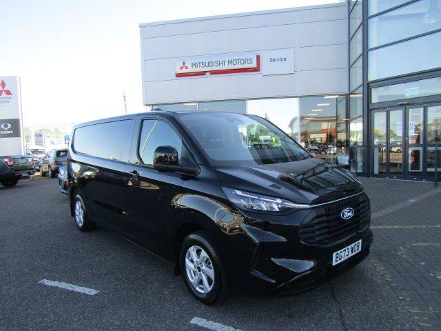 Ford Transit Custom 2.0 EcoBlue 136ps H1 Van Limited Auto Panel Van Diesel Black