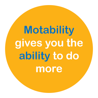 Motability gives you the ability to do more
